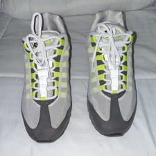 Nike Air Max 95 Neon 2013 511306-040 Gray White Volt Men's Athletic Sneakers