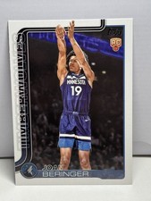 2025-26 TOPPS BASKETBALL RC JOAN BERINGER MINNESOTA TIMBERWOLVES ROOKIE