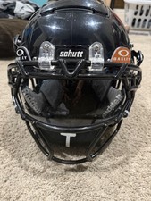 Schutt F7 VTD Football Helmet Adult LARGE Metallic Black