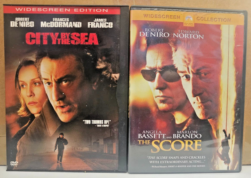 DeNiro DVD Double Feature * City By The Sea & The Score With MARLON BRANDO
