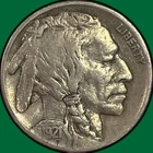 1921 Buffalo Nickel Very Fine VF Coin #46145