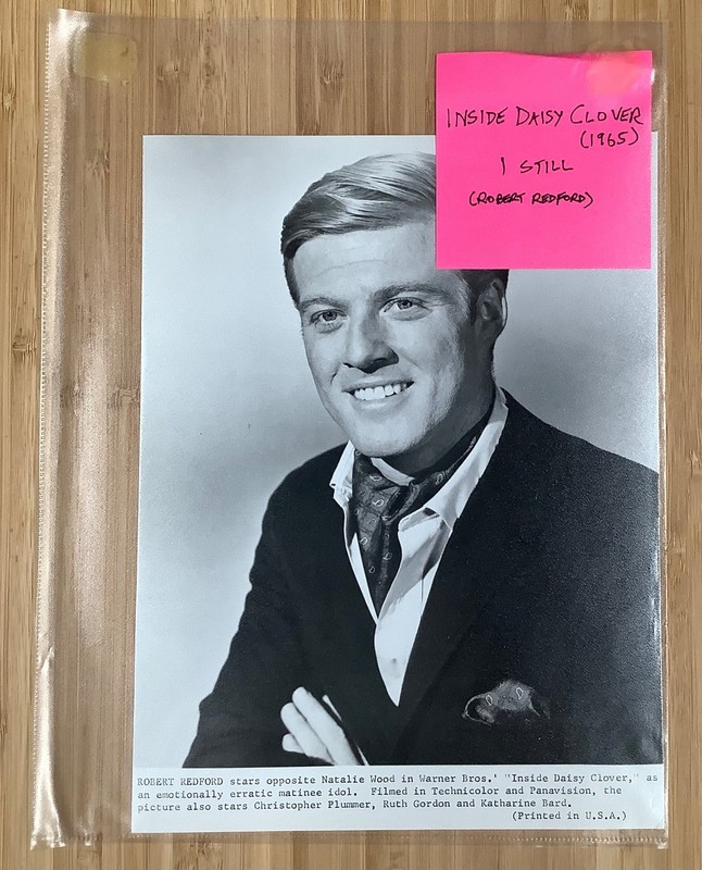 1 Inside Daisy Clover (1965) original movie still Robert Redford young portrait