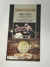 1995 MGM Grand Commemorative Token 'MIKE TYSON' - Limited Edition