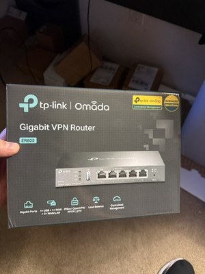 TP-Link ER605 Omada Gigabit Multi-WAN VPN Router
