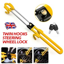 Car Steering Wheel Lock HEAVY DUTY High Security Anti Theft Hook Van Hook Crook.