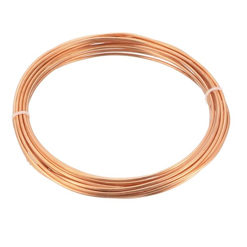 Refrigeration Tubing 2mm OD 1mm ID 9.8Ft Length Copper Tubing Coil
