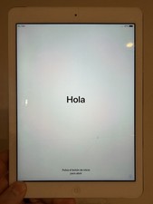 Apple IPad Air 2014 Cellular 128GB, A1475 - Cracked Glass - works fine 