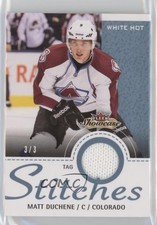 2013-14 Fleer Showcase Stitches White Hot Strap 3/3 Matt Duchene #S-MD 0c3