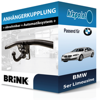 Brink AnhäNgekupplung Abnehmbar Passend für BMW 5Er Limousine 05.2003-06.2010