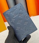 Louis Vuitton Monogram Men's Blue Wallet Passport Holder — photo 1