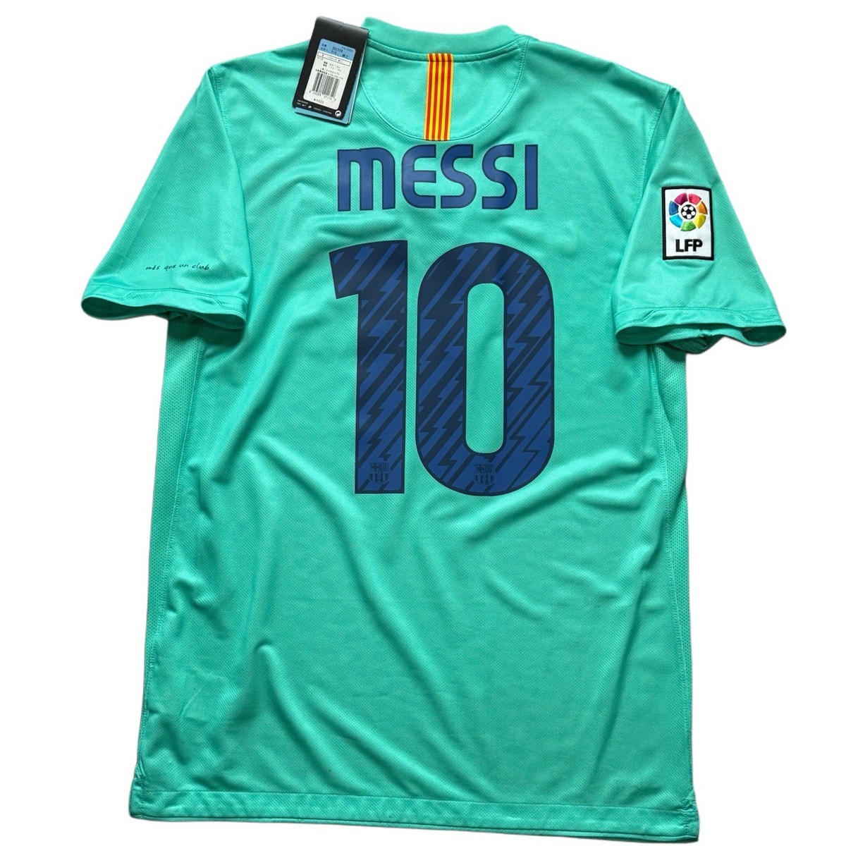 2010/11 Barcelona Away Jersey #10 Messi Medium Nike Soccer UNICEF