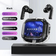 TWS Bluetooth Earbuds Wireless HiFi Noise Cancelling LCD Touch Control Headphone