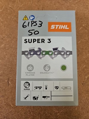 61PS3-50 STIHL 14  Picco Super Saw Chain OEM 3/8P'' .043'' 50DL 3699 005 0050