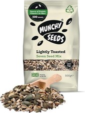 Munchy Seeds Lightly Toasted 7 Seed Mix 500g – Pumpkin, Sunflower, Hemp & Chia 18.16 per kilo