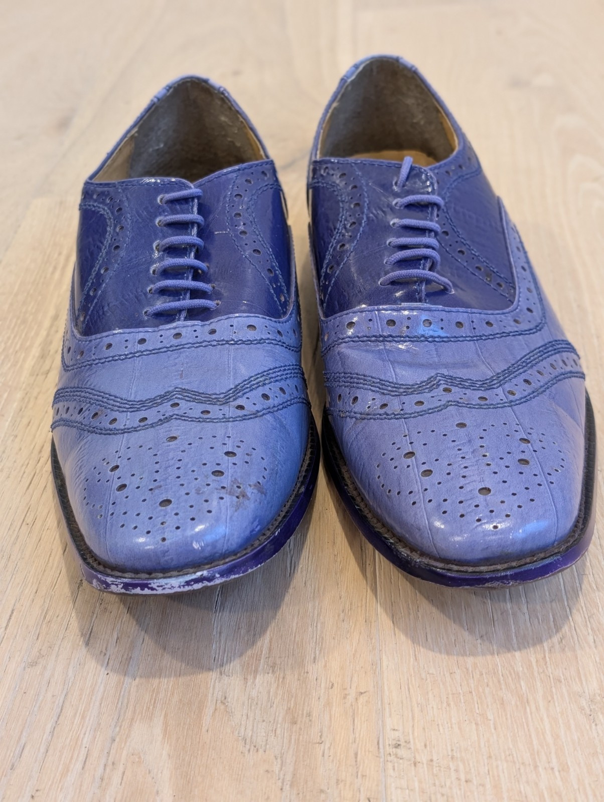 SAOLA LIBERTYZENO Tremont scarpe in pelle stile punta alare stringate Oxford taglia 8 5