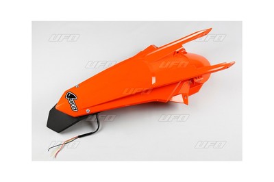 UFO EXC Guardabarros trastrastraser Enduro mit Strahler KT03081