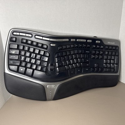 Microsoft Natural Ergonomic Wired Keyboard 4000 v1.0 Tested Works