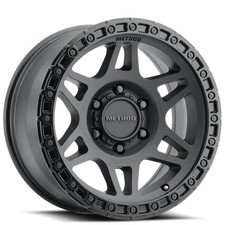 17x8.5 Method Wheels 312 Matte Black With Gloss Black Lip Off-road Rims 4pcs 17x8.5 Method Wheels 312 Matte Black With Gloss Black Lip Off-road Rims 4pcs