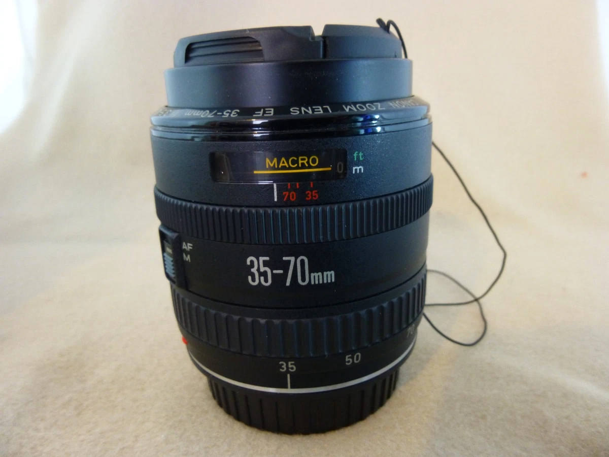 Canon EF Camera Lenses 35-70mm Focal f/3.5-4.5 Maximum Aperture