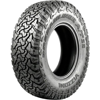 6 Tires Vizzoni Dreamliner A/T ZZ LT 35X12.50R17 Load E 10 Ply AT All Terrain