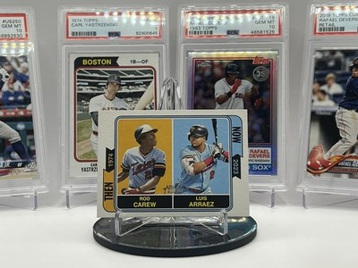 2023 Topps Heritage - Then and Now Rod Carew, Luis Arraez #TAN-3