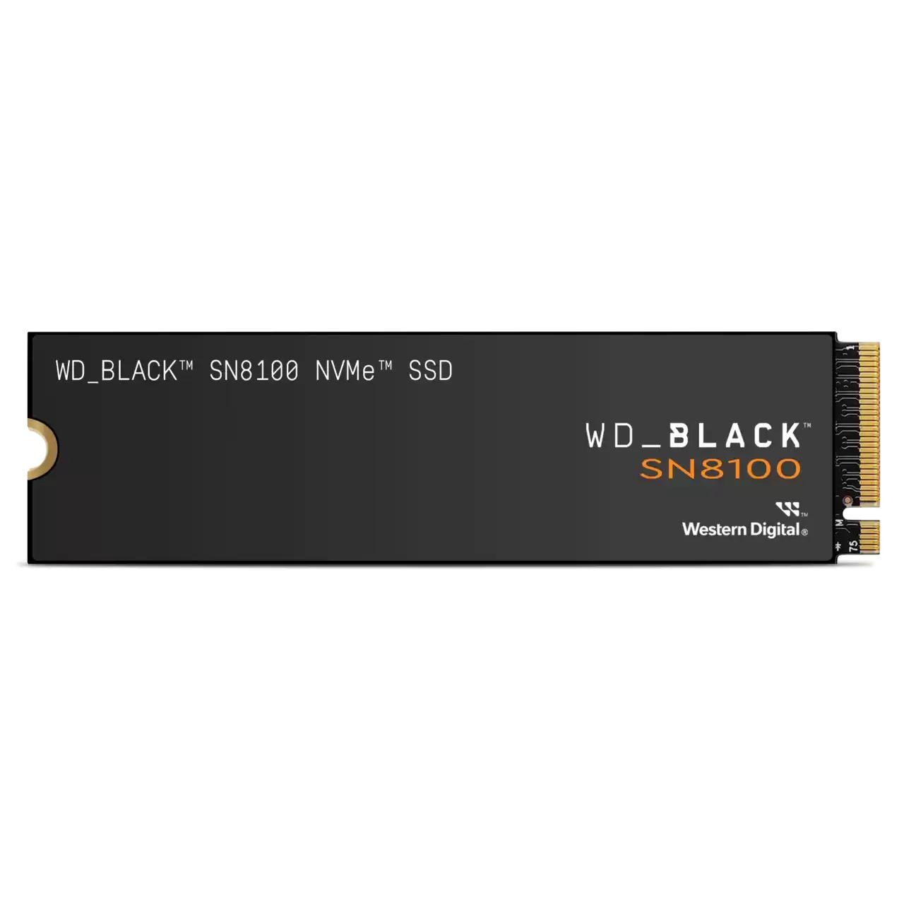 Western Digital Black SN8100 1 TB M.2 PCI Express 5.0 NVMe TLC 3D NAND