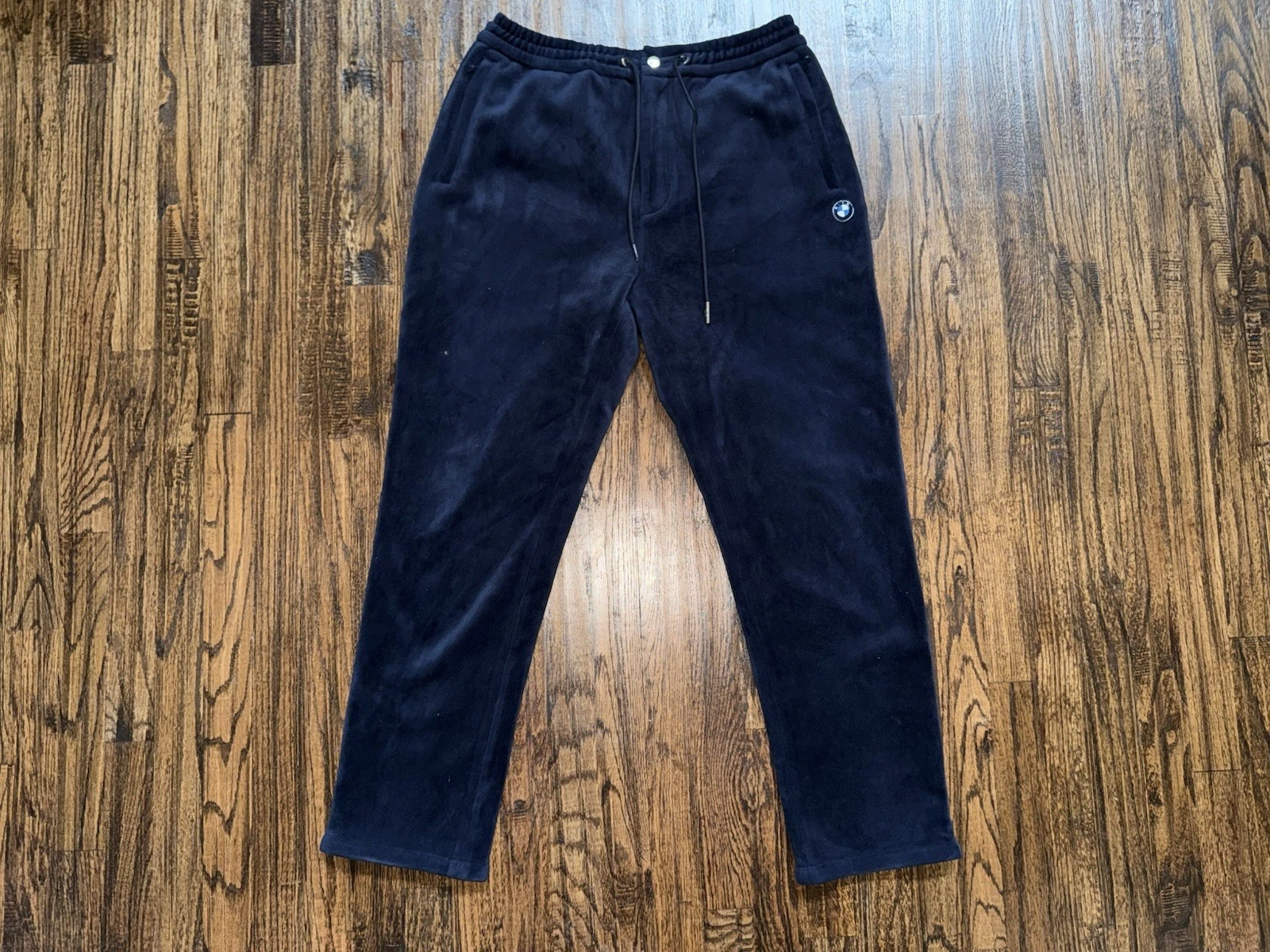 Pantalon de survêtement bleu marine velours Kith X BMW taille M