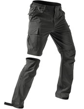 Men's-Hiking-Pants Convertible Quick-Dry Water-Resistant Lightweight Zip-Off ...