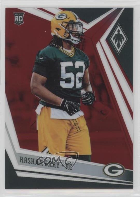 2019 Panini Phoenix Rookies Red 24/299 Rashan Gary #143 Rookie RC z7h