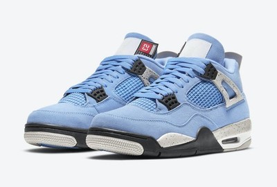 Nike Air Jordan 4 Retro University Blue  Men s - Size 10