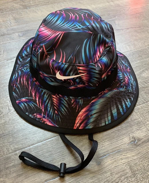 nike floral bucket hat