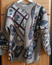 DI BARI Vintage Damen Pullover * Gr.40 * wolle angora Strickpullover
