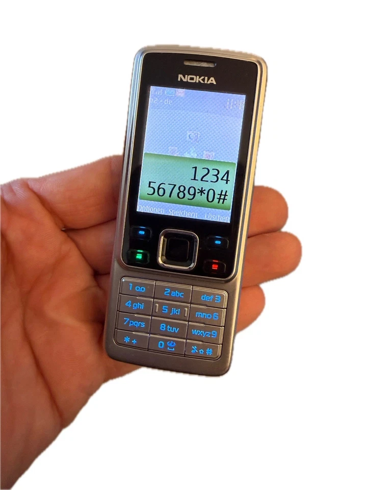 gebrauchtes Ersatzhandy Tastenhand Silber Nokia 6300 RM-217 Simfrei |K - Bild 2 von 4