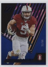 2023 Panini Chronicles Draft Picks Zenith Blue 27/99 Christian McCaffrey #21 0c3