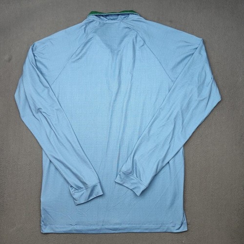 Johnnie-O Pullover Mens Small Gainey Quarter Zip Golf Lightweight Shirt Surf - Picture 5 of 10