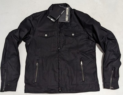 Harley Davidson Amalgam Modular Trucker Textile 98124 man black  jacket sz M New