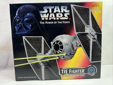 Kenner Star Wars Power Of The Force Tie Fighter With Ejecting Solar Panels 1995