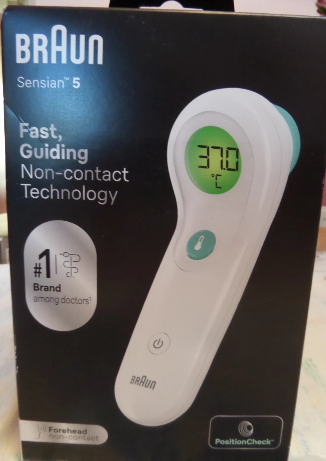 Braun Sensian 5 Non Contact Forehead Thermometer - New Sealed
Opens in a new window or tab