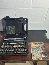 Vtg Craftsman Mechanics Tool Set No 33474. Made In Usa.