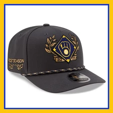 Milwaukee Brewers New Era 2025 National League Division Series Champions Cap Hat