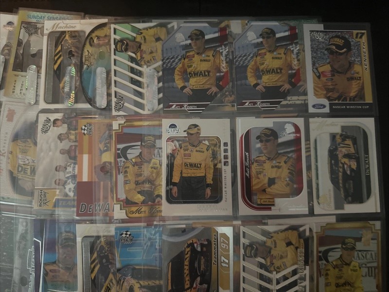 Matt Kenseth NASCAR Card Lot 60 Cards DeWalt Base, Foil,  Inserts