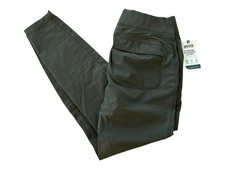 NWT Duluth Trading Co Flexpedition Pull-on Skinny Leg Pants Green Women  s 6 Reg
