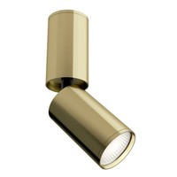 Deckenlampe Flexibel KüChe Flur BüRo In Messing B:5,2 Cm GU10 Spot Leuchte