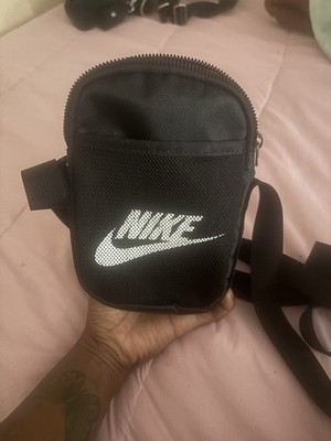 Nike Black and White Crossbody Bag Versatile Design