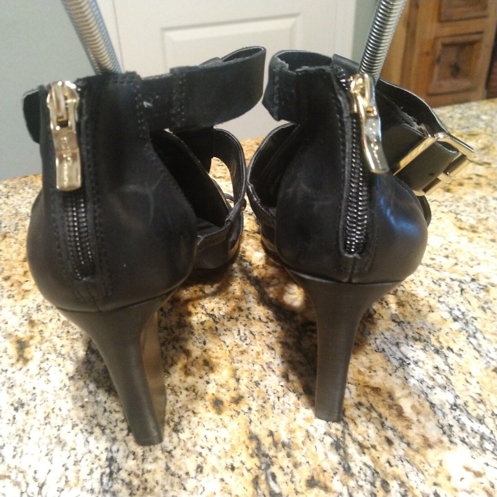 BCBGeneration Fizzy Strappy Gladiator Sandal Heel… - image 9