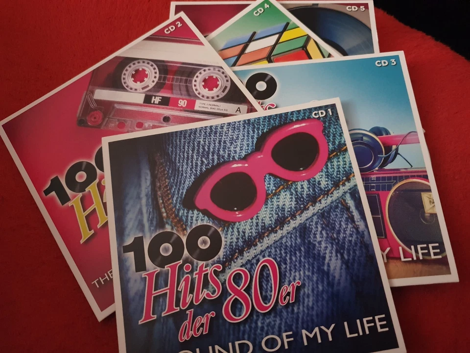 The Sound Of My Life - 100 Hits der 80er (5CDs)-Box -**top**Zustand - Bild 2 von 3
