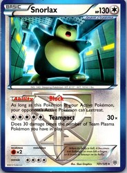 Snorlax (Team Plasma) 101/135 Plasma Storm