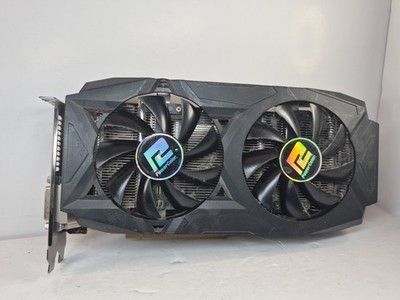 PowerColor RX 580 8GB Graphics Card | Used Tested Working | Dusty Uncleaned