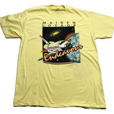 Stedman Endeavour Maiden Voyage T-Shirt Mens L 1980s Single Stitch USA Made