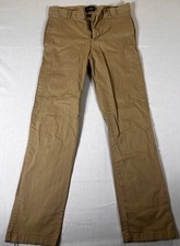 Boys The Children's Place Khaki Chino Pants Size 12 Adjustable Waist School